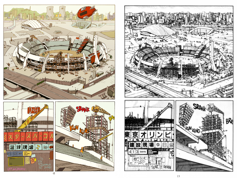 Illustration for article titled Akira, Redrawn using The Simpsons, Is Incredible